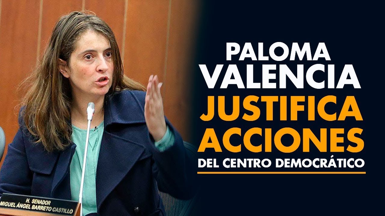 Paloma Vakencia justifica acciones del Centro Democrático en objeciones a la JEP