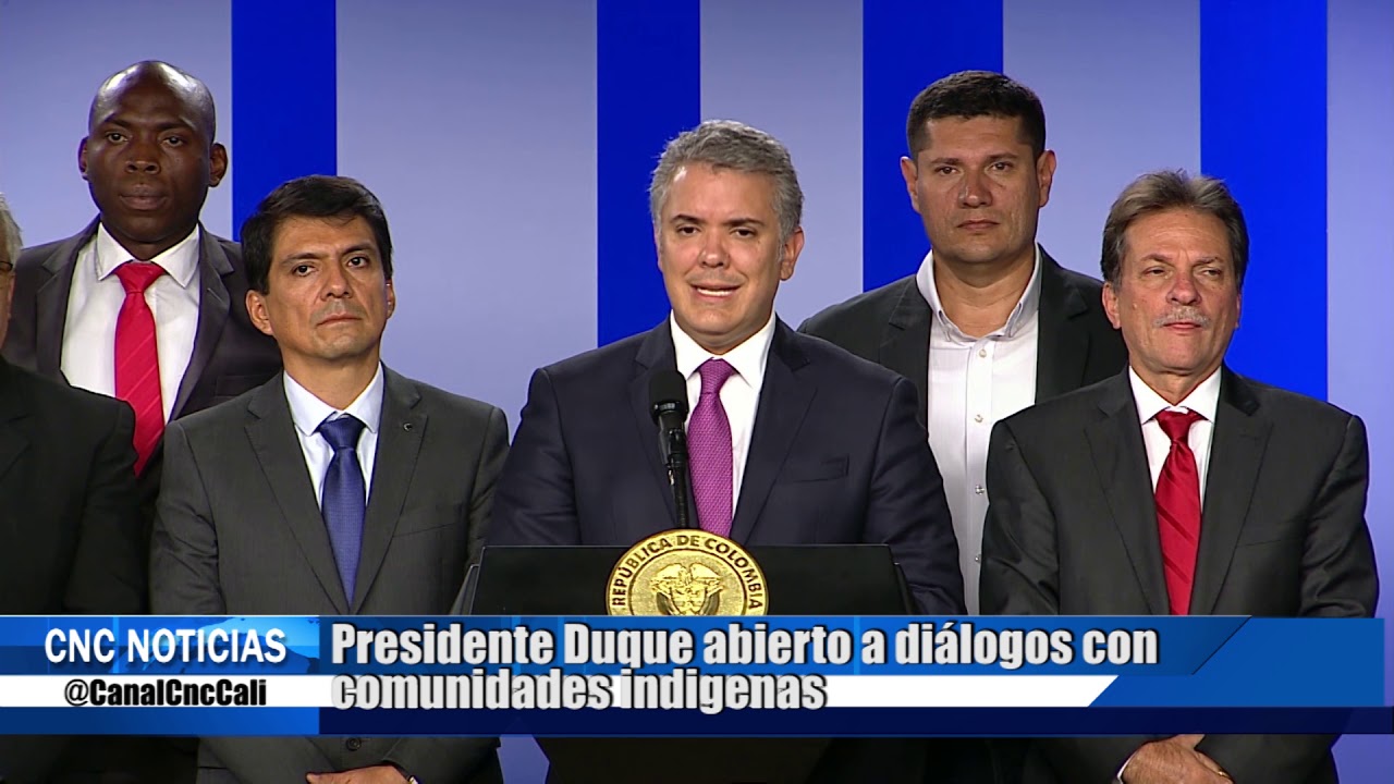 Presidente Duque abierto a diálogos con comunidades indígenas