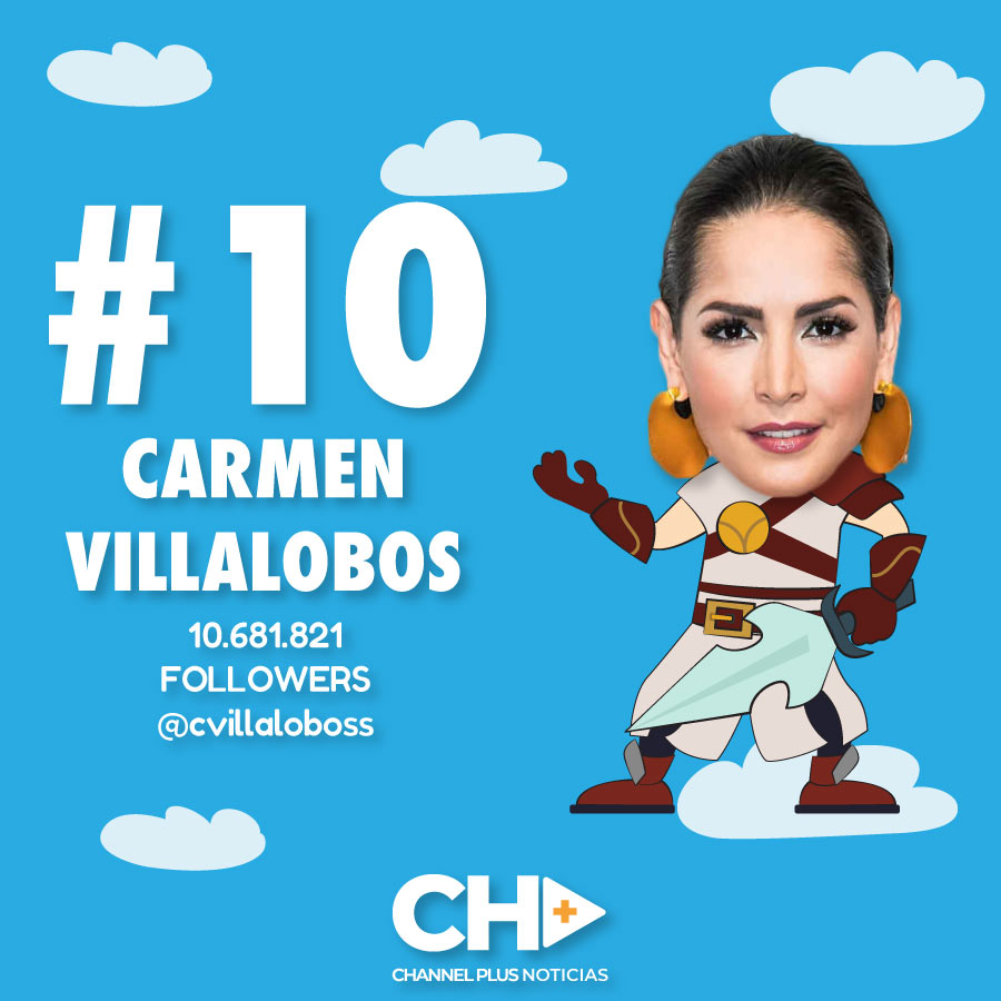 Top 10 colombianos en Instagram - Carmen Villalobos