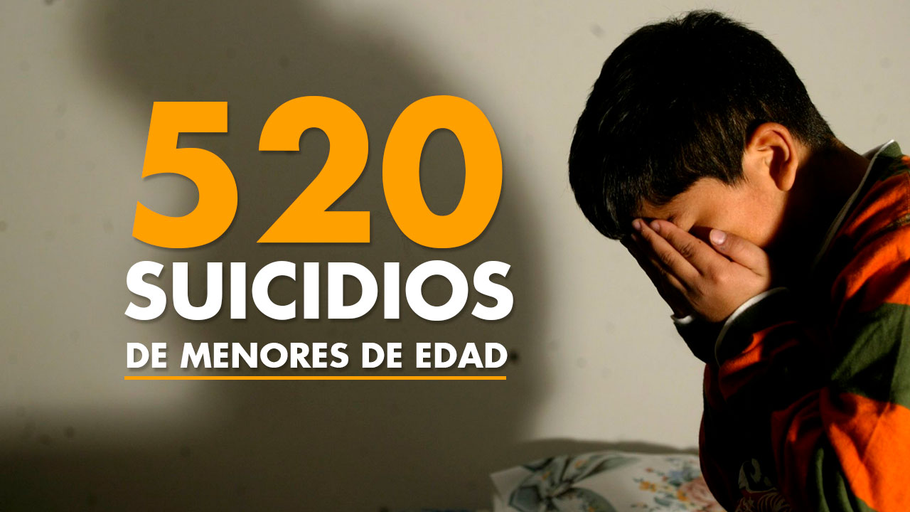 520 Suicidios de Menores de Edad en Colombia