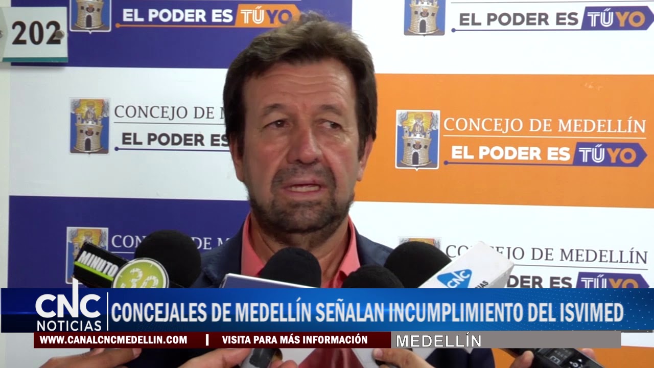 Concejales de Medellín señalan incumplimiento del ISVIMED