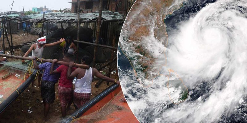 El huracán Fani tocó tierra en la costa de India: hay al menos dos muertos y un millón de personas evacuadas