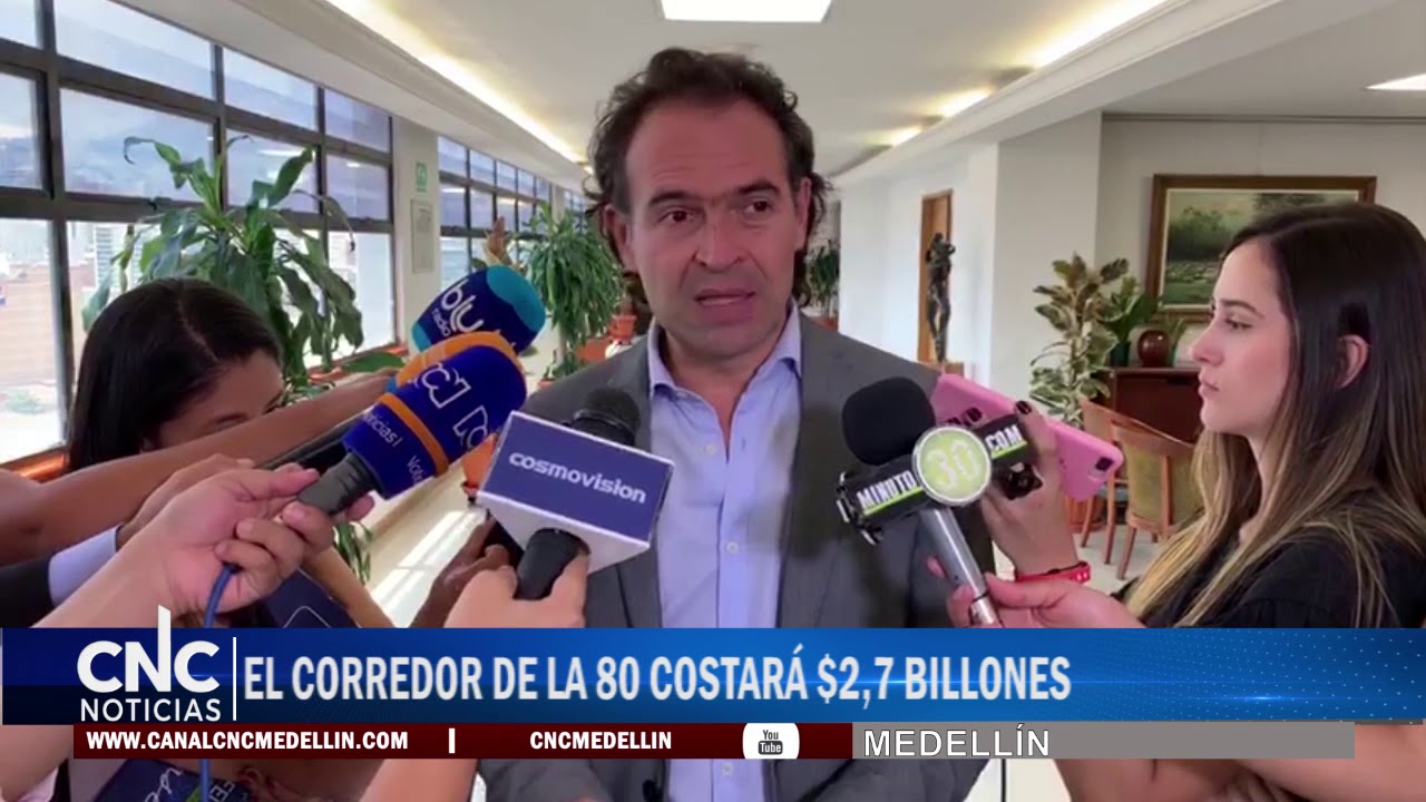 EL CORREDOR DE LA 80 COSTARÁ $2,7 BILLONES