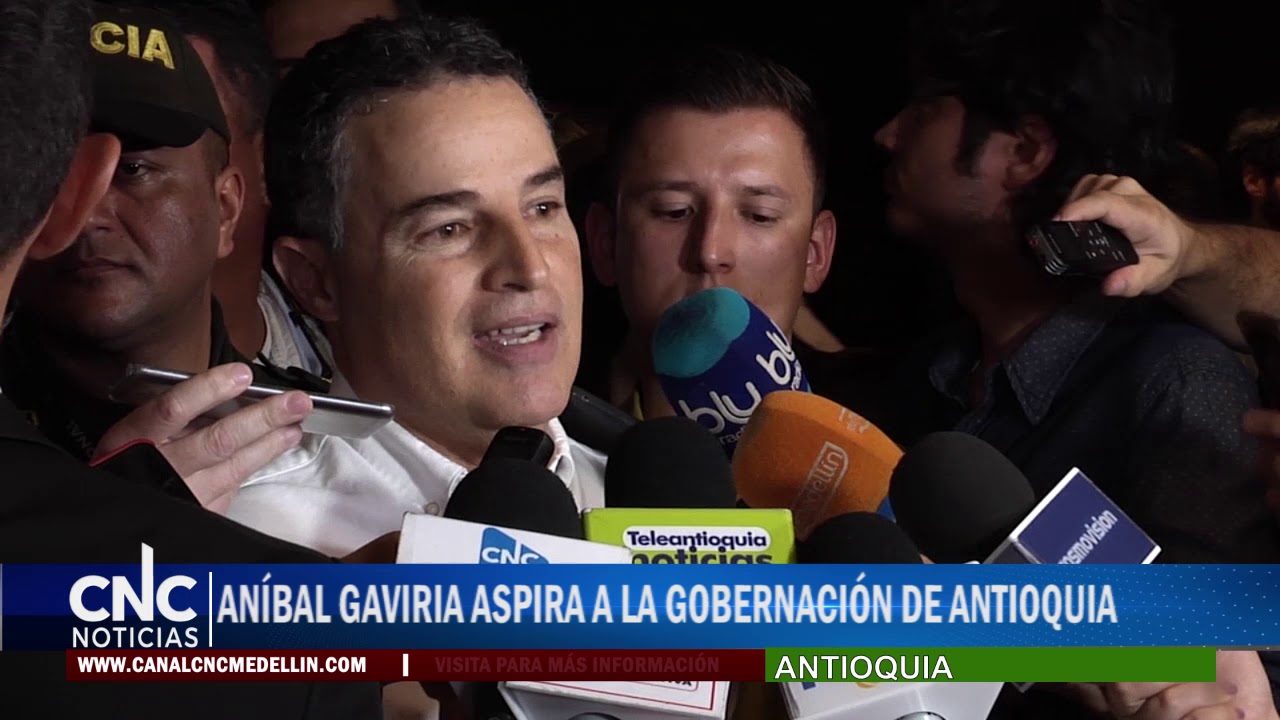 ANÍBAL GAVIRIA ASPIRA A LA GOBERNACIÓN DE ANTIOQUIA POR UN GRUPO SIGNIFICATIVO DE CIUDADANOS