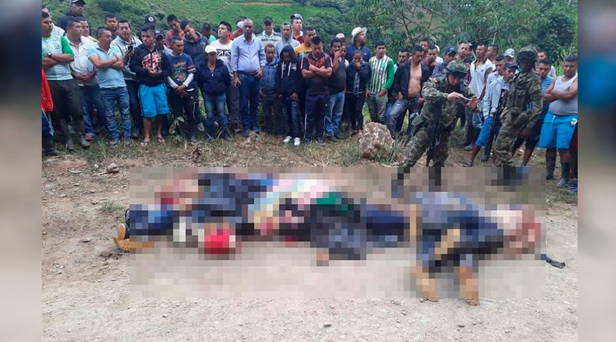 12 personas ASESINADAS en Violento fin de semana en Cauca