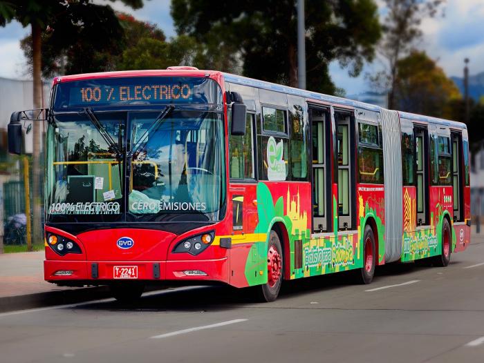 Bogotá tendrá la flota de buses eléctricos más grande de Latinoamérica