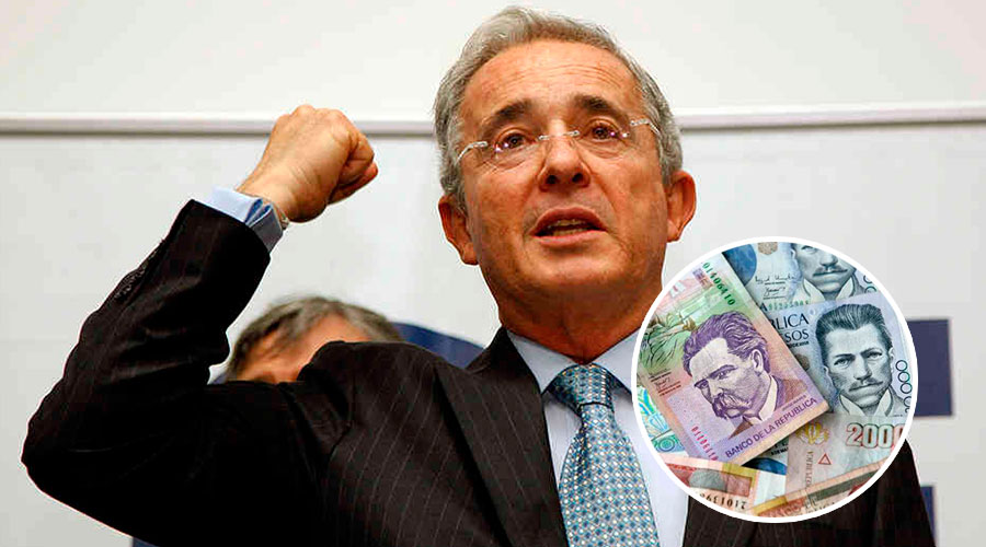 Es mejor para una sociedad tener menos impuestos y mejor remuneración: Álvaro Uribe