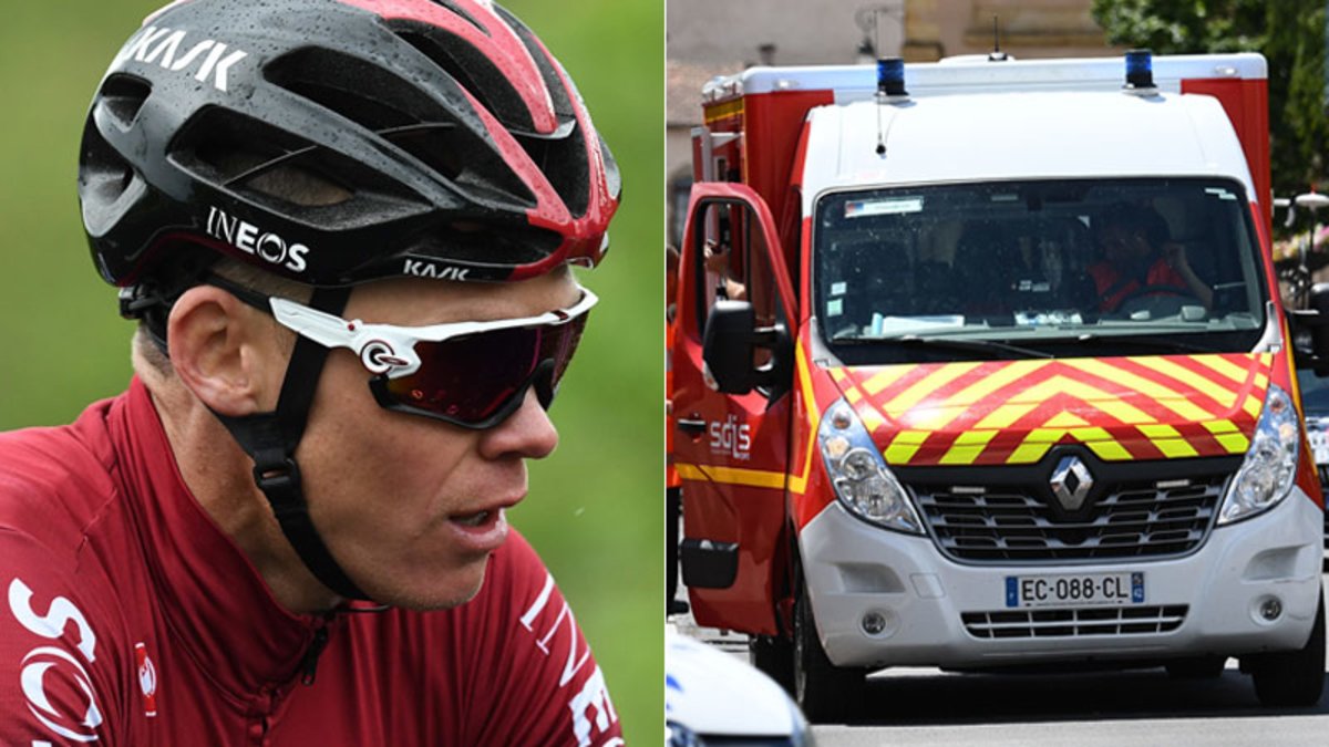 Froome se despide del Tour de Francia por caída de este miércoles en el Dauphiné