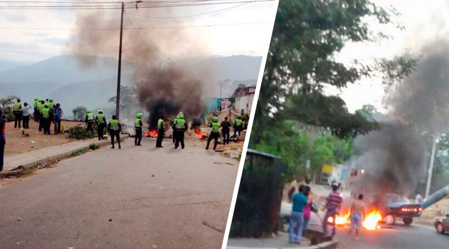 Transportadores ilegales arremetieron contra las autoridades en el norte de Bucaramanga