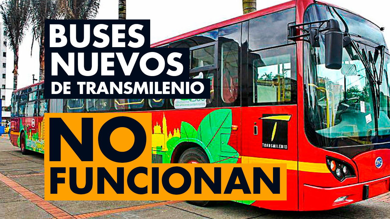 Los «Nuevos» buses de Transmilenio generan polémica en Bogotá