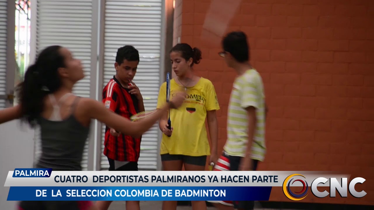 Cuatro deportistas Palmiranos ya hacen parte de la selección Colombia de bádminton