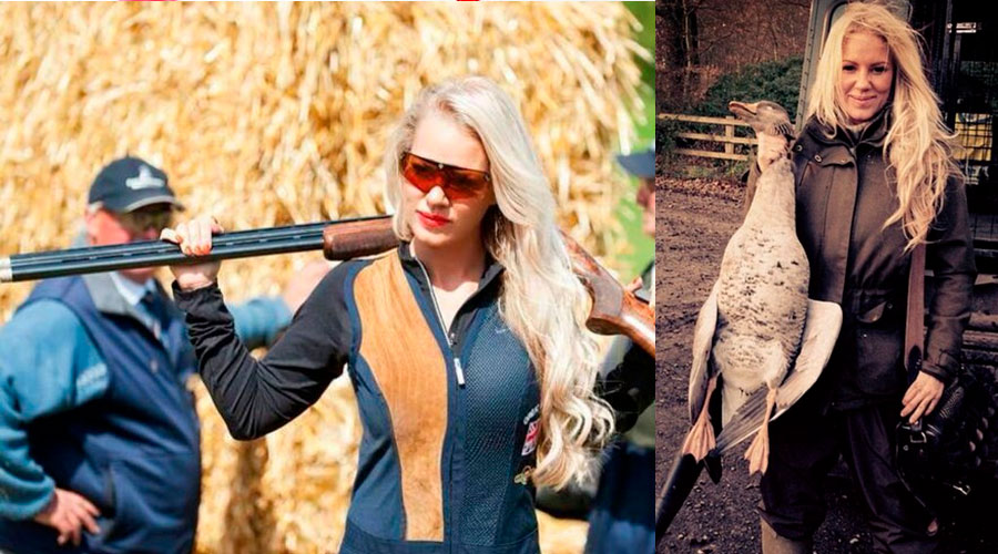 Rachel Carrie, de vegetariana a cazadora esta instagramer crea polémica con sus publicaciones