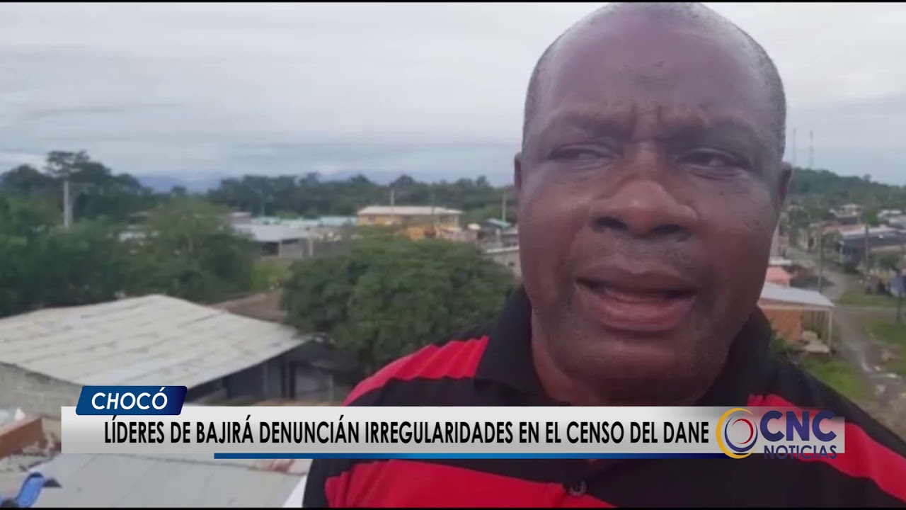 líderes de bajirá denuncián irregularidades en el censo del DANE