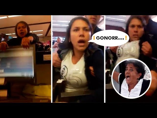 VÍDEO| Mujer enfurecida hace de las suyas en el aeropuerto de Río Negro