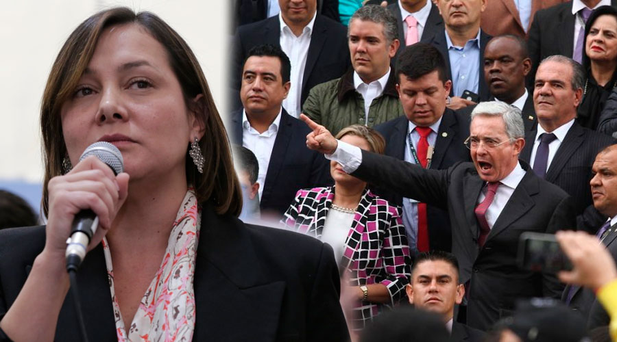 El Uribismo le puede COBRAR a Ángela Garzón su chiste con Samper en las redes