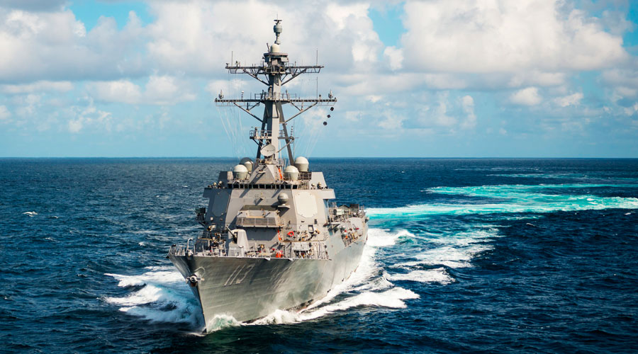 China rechaza solicitud de un buque de guerra de EE.UU. para entrar en uno de sus puertos