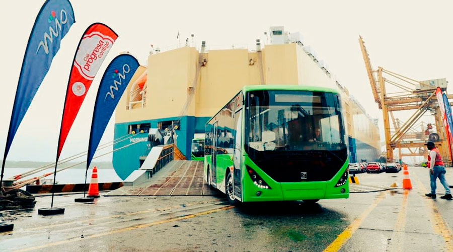 Buses ELÉCTRICOS llegan a mejorar el transporte en la capital del Valle del Cauca