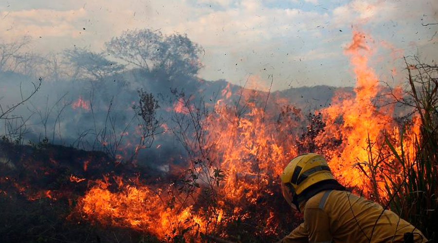 Emergencia en Tolima por incontrolable incendio forestal