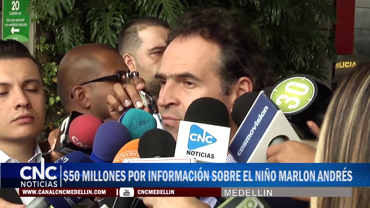 $50 MILLONES POR INFORMACIÓN SOBRE EL NIÑO MARLON ANDRÉS