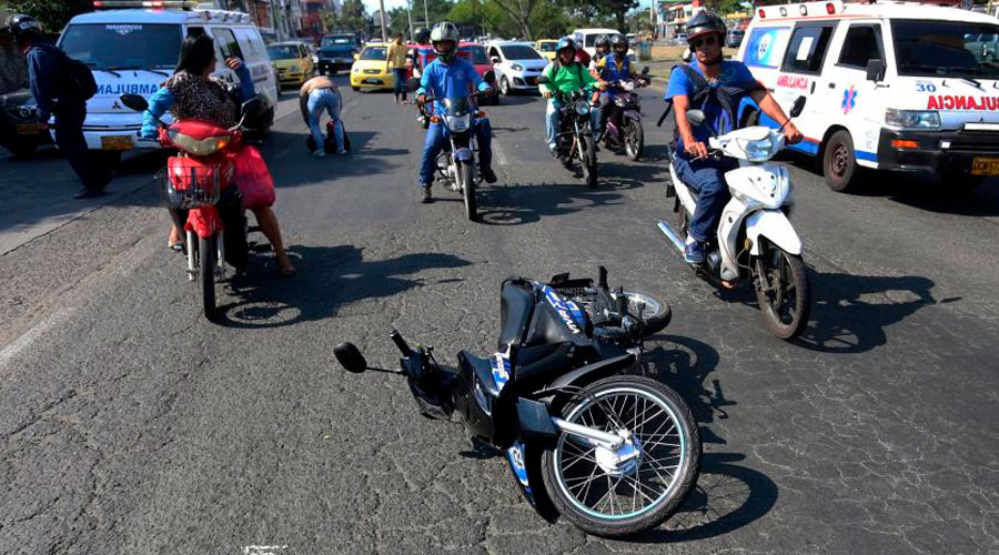 El 61 % de las muertes de motociclistas ocurren los Domingos
