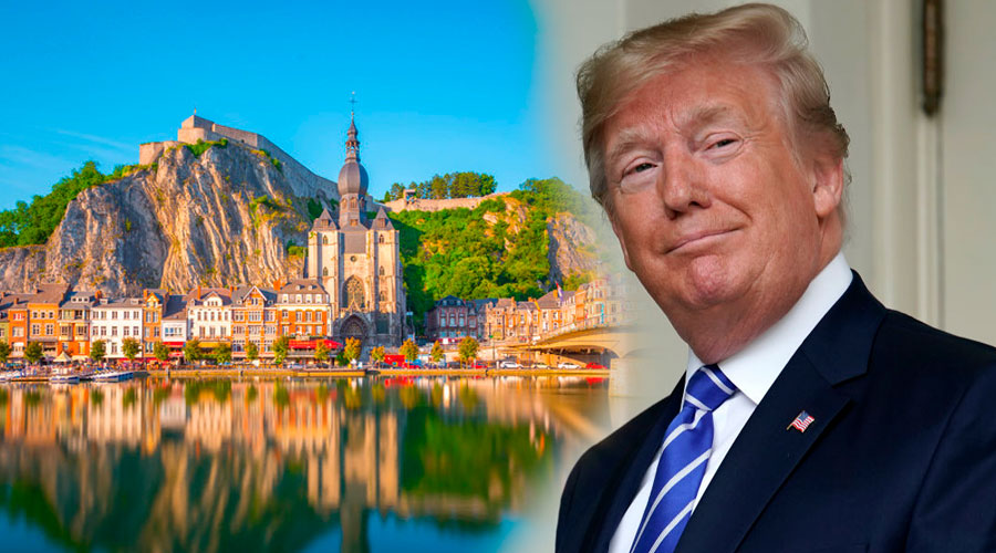 Por UN Euro proponen a Trump comprar la región belga de Valonia