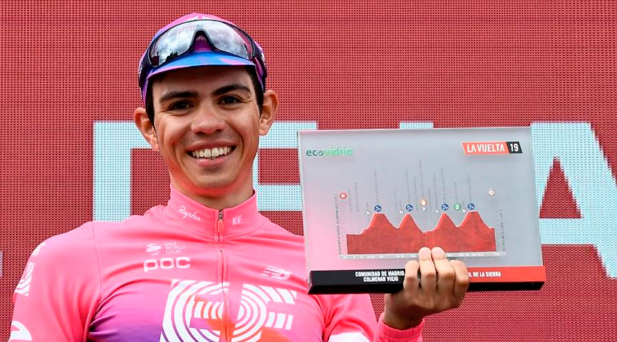 Sergio Higuita gana la etapa 18 de la Vuelta a España