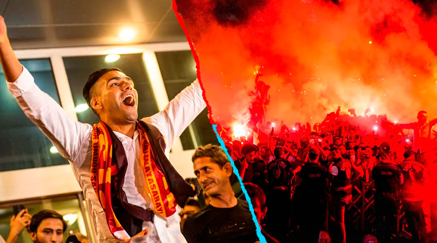 Galatasaray, sexto equipo de Falcao García en Europa