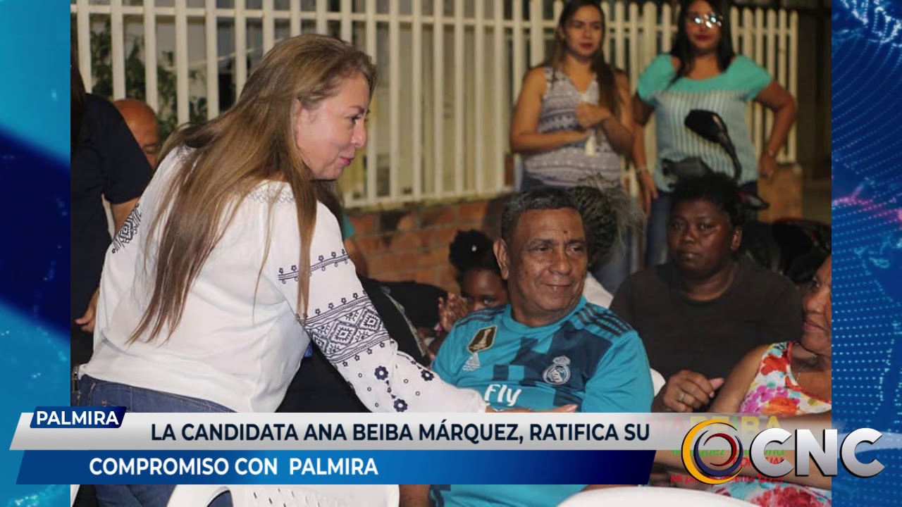 Candidata Ana Beiba Márquez ratifica su compromiso por Palmira.