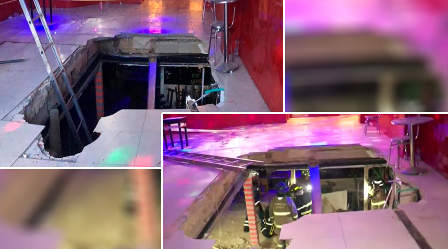 VÍDEO: Así colapsó el piso de una discoteca en Bogotá
