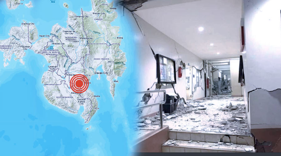 Primeras imágenes tras el fuerte SISMO de magnitud 6,4 que sacudió FILIPINAS