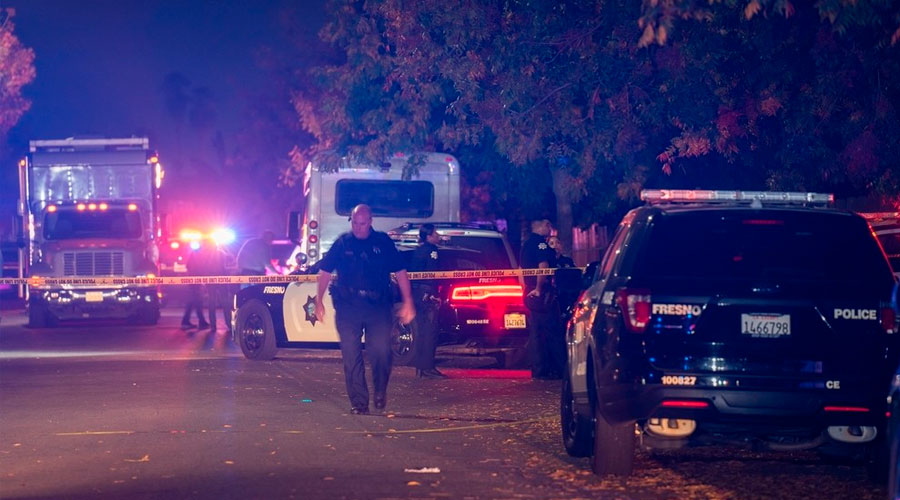 4 MUERTOS y varios heridos tras un tiroteo en una reunión familiar en Fresno, California