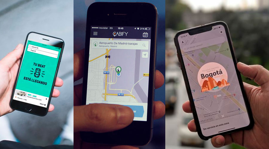 Después de Uber, inicia la ‘cacería’  contra Beat, Didi y Cabify en Colombia.