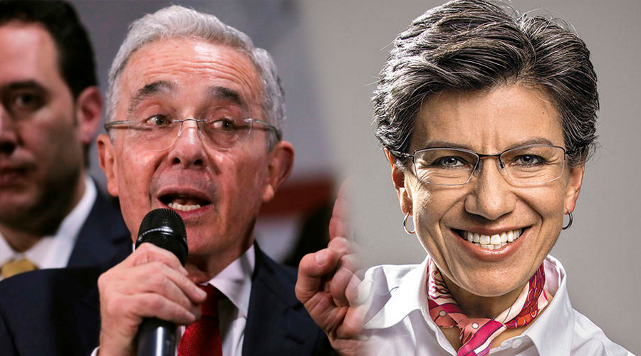 Uribe FELICITA a Claudia López por sacar el ESMAD a las calles