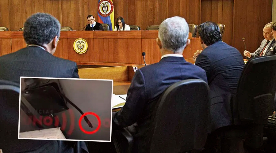 Micrófono en despacho de magistrado que investiga caso de Álvaro Uribe ¿De qué me estás hablando, viejo?