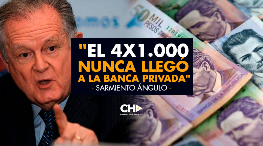 Sarmiento Ángulo:»El 4×1.000 NUNCA llegó a la Banca Privada» ¿Y entonces?