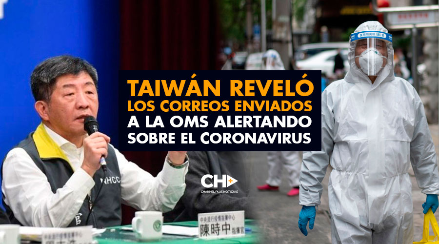Taiwán reveló los correos enviados a la OMS alertando sobre el coronavirus