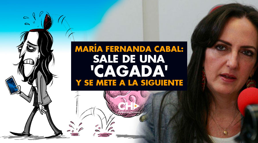 María Fernanda Cabal: Sale de una ‘cagada’ y se mete a la siguiente