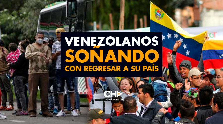 Venezolanos SOÑANDO con regresar a su país