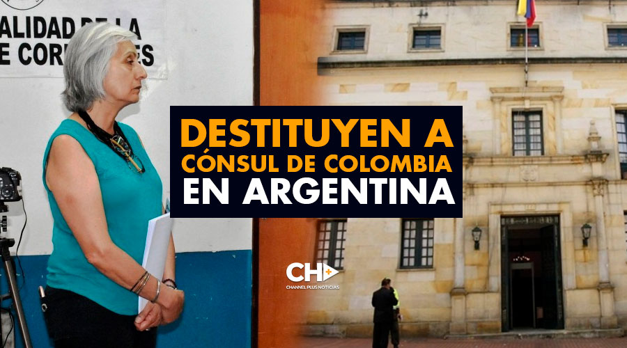 Destituyen a Cónsul de Colombia en Argentina
