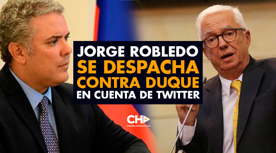 Jorge Robledo se despacha contra Duque en cuenta de Twitter
