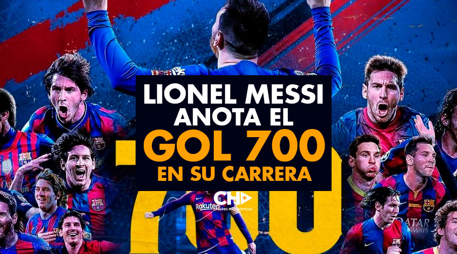 Histórico: Lionel Messi anota el gol 700 en su carrera