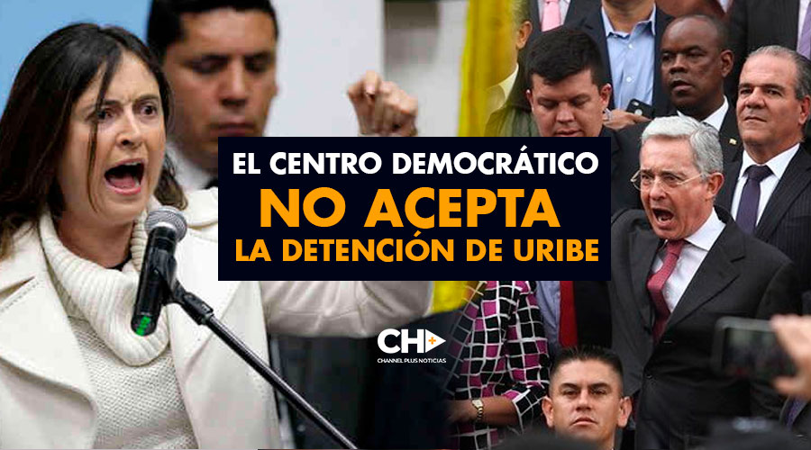 El Centro Democrático NO ACEPTA la detención de URIBE