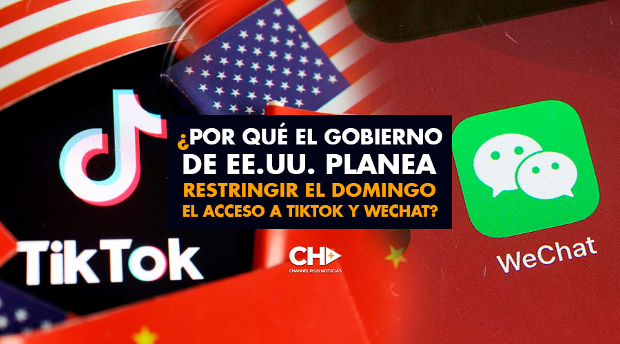 ¿Por qué el Gobierno de EE.UU. planea restringir el domingo el acceso a TikTok y WeChat?