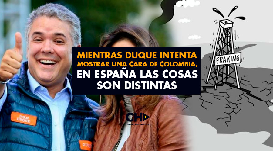 Mientras Duque intenta mostrar una cara de Colombia, en España las cosas son distintas