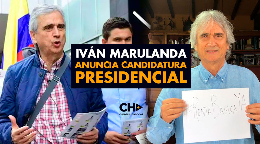 Iván Marulanda anuncia candidatura presidencial