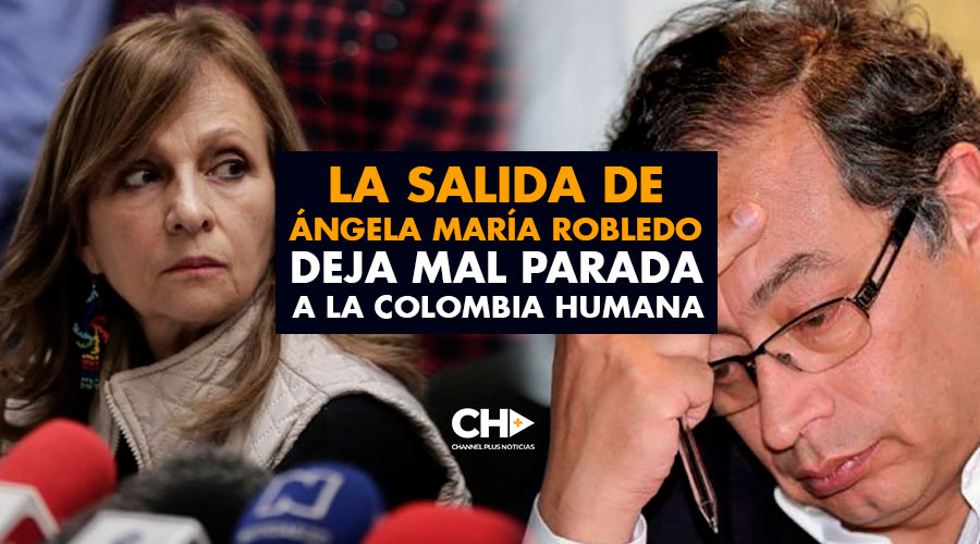 La salida de Ángela María Robledo deja mal parada a la Colombia Humana