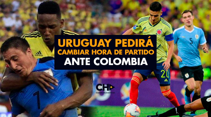Uruguay pedirá cambiar hora de partido ante Colombia en Barranquilla