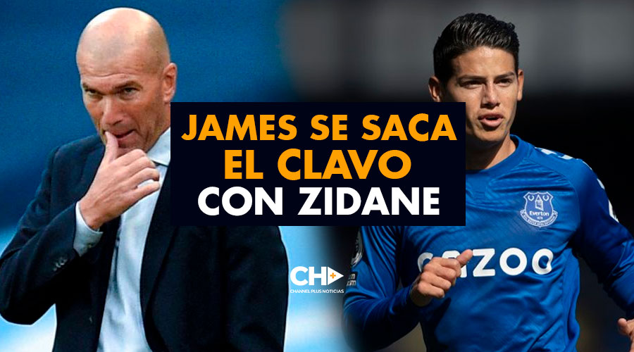 James se saca el CLAVO con Zidane