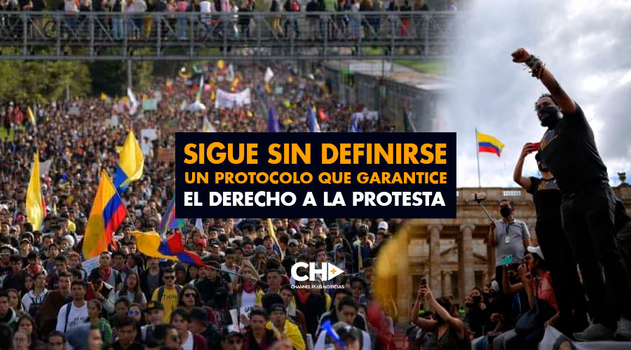 Sigue sin definirse un protocolo que garantice el derecho a la protesta en el país