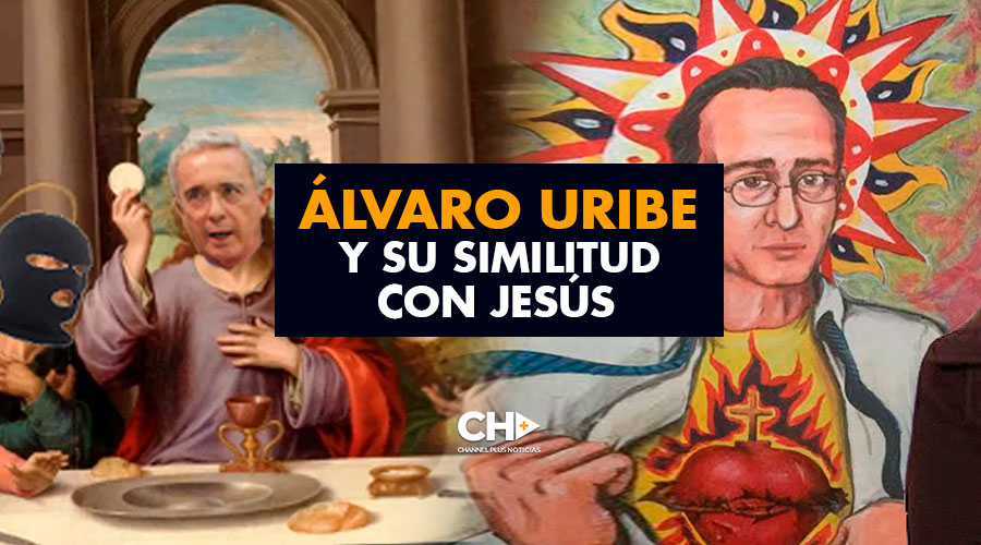 Álvaro Uribe y su similitud con Jesús (¿Nazareno o Santrich?)